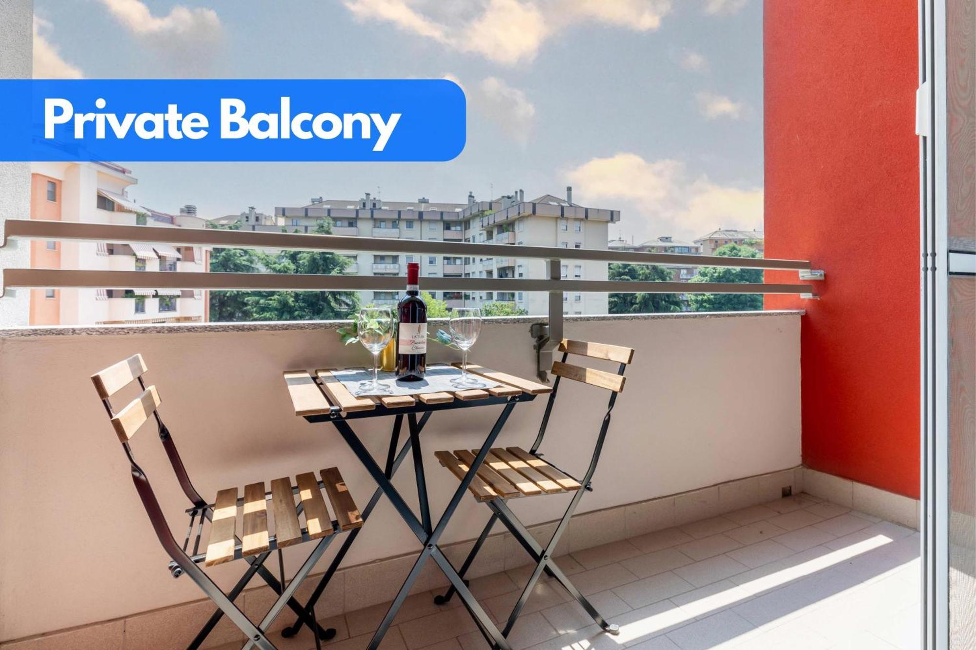 밀라노 The Green House - Private Parking And Balcony 아파트 외부 사진